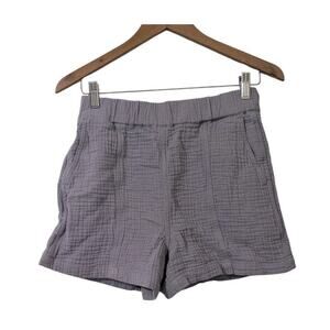 Madewell Women's Lightspun Easy Pull-On Shorts Size XS Item NA187 Lavender W